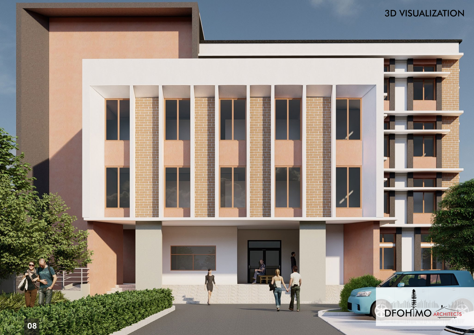 Detailed ground floor plan for Assam Power Distribution Company office