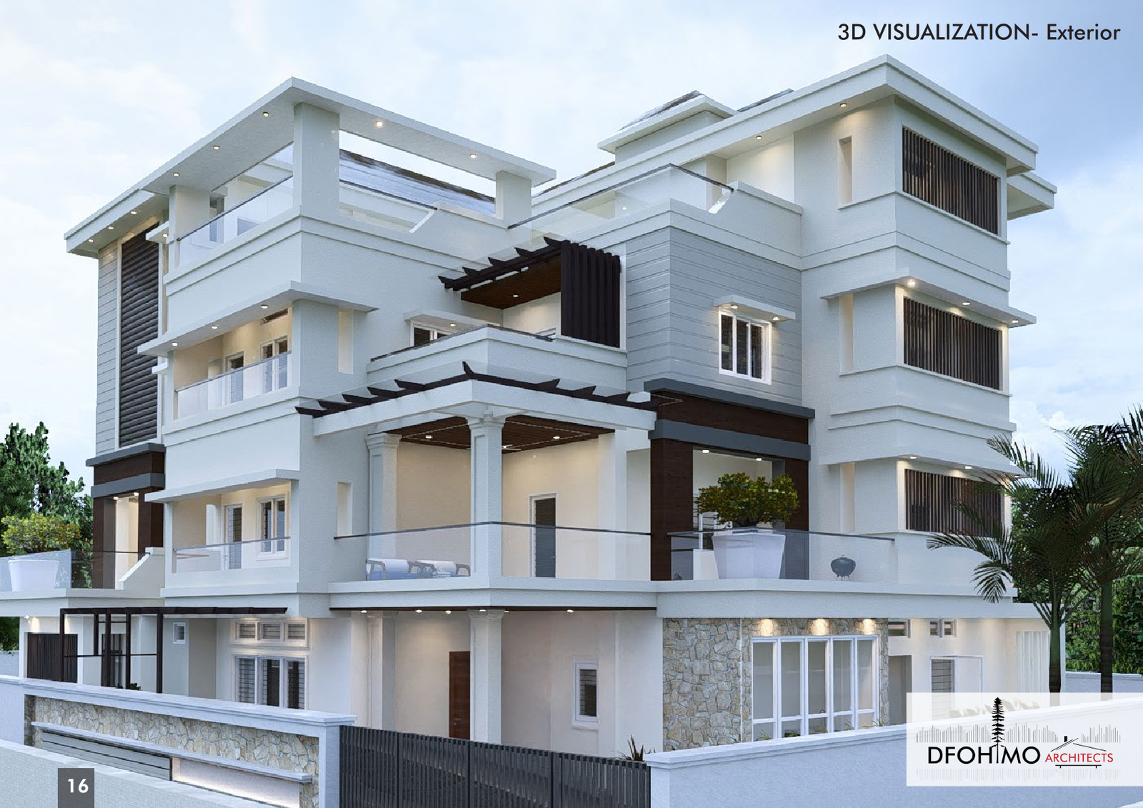 Front exterior view of the Residence and Clinic of Mr. Narayan Prasad Upadhya